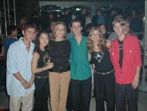 Balada: Hirata, Clarissa, Camila, Daniel, Alini e Diego.<br>Fonte: BaladaX